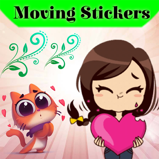 🥰 Moving Sticker - Animated Stickers for whatsapp icon