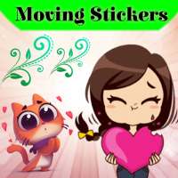 🥰 Moving Sticker - Animated Stickers for whatsapp