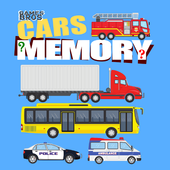 Cars Memory Matching for Kids icon