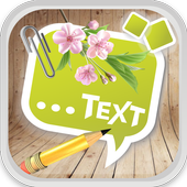 Photo Text On Image In Style icon