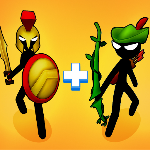 Merge Black Stickman icon