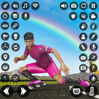 Roller Skate Stunt Racing Game on 9Apps