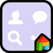 woojji pctalk Purple D icon