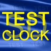 Test Clock SD أيقونة