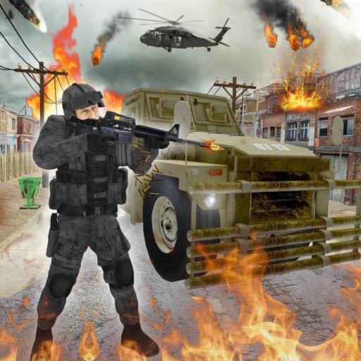 Fire squad Battleground: offline shooting games icon