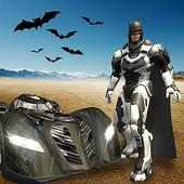 Superhero Bat Robot Flying Bat Hero Rescue Mission