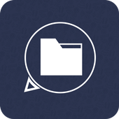 WhatsApp File Manager and Status Downloader أيقونة