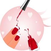 funny nail salon icon