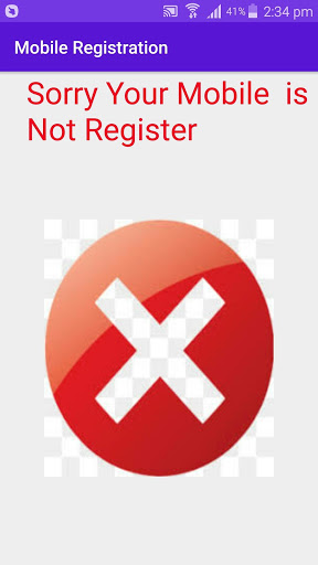 Mobile Registration System App for Prank screenshot 7