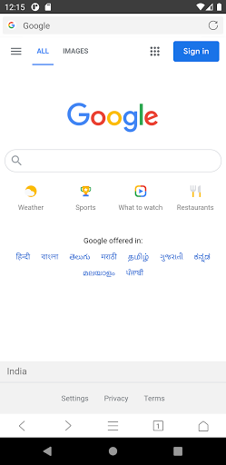 Browser - by Kicgle screenshot 2