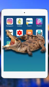 Crocodile On Screen Prank 4 تصوير الشاشة