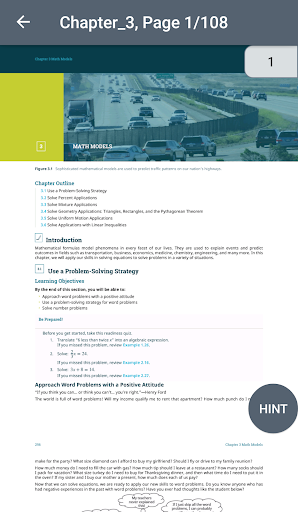 Elementary Algebra - Textbook & Practice Test screenshot 3