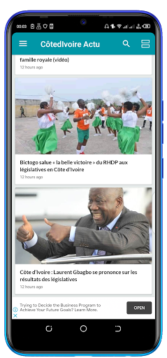Ivory Coast News. screenshot 3