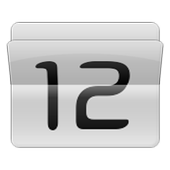 Animating Flip Clock Widget icon