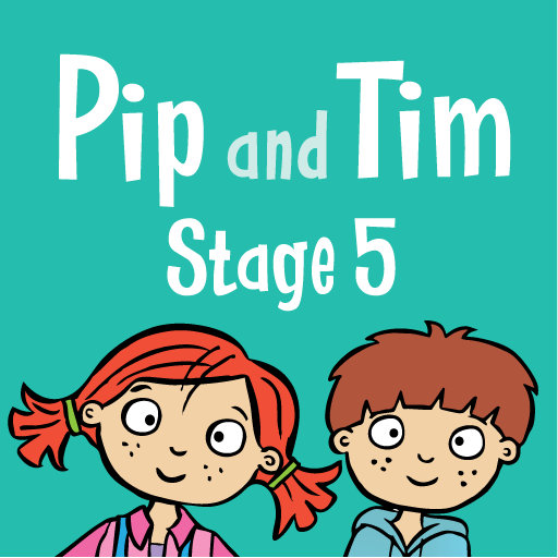 Pip and Tim decodable books Stage 5 icon