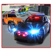 Highway Police Criminal Chase In City icon