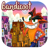 Temple Bandicoot Lost Castle Bitcoin icon