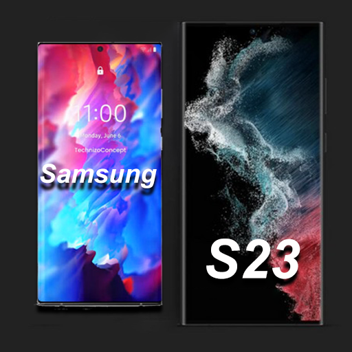 Samsung S23 Launcher,Wallpaper icon