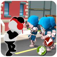 Combo Street Fight Panda