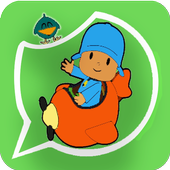Pocoyo stickers For WhatsApp icon