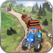 Offroad Tractor Driving Farmer Sim: Road Train icon