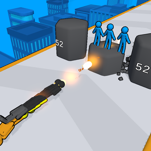 Gun Head Run 3D icon