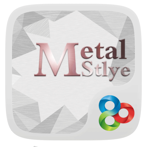 Metal R GO Launcher Theme icon