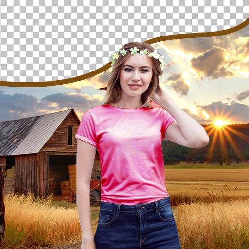 Farm Photo Background Changer icon