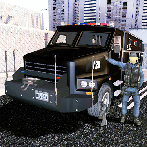 swat police car icon