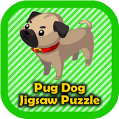 Pug Dog Jigsaw Puzzle icon