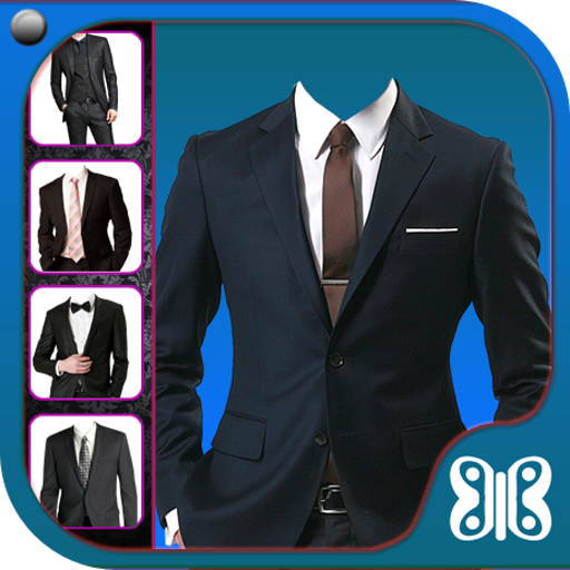 Man Suit Photo Camera icon