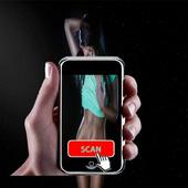X Ray Sexy Scanner Girl Joke icon