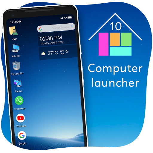 ikon Computer Launcher – Win 10 Launcher, Win 10 Theme