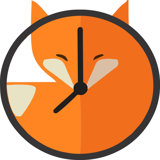 Fox Clock icon
