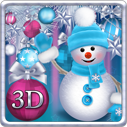 Snowman 3D Next Launcher Theme icon
