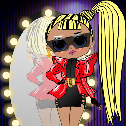 ikon Berdandan Boneka Lucu - Pembuat Avatar Saya