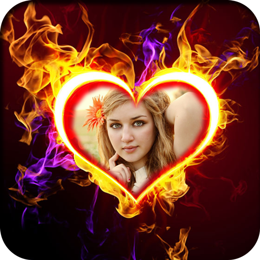Hot Fire Photo Frames Effects Editor HD 2018 icon