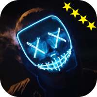 Full HD LED Purge Mask Wallpaper on 9Apps