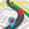 Turkey GPS Navigation &amp; Maps أيقونة