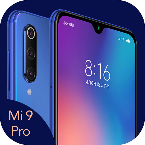 Thème pour m| 9 abstrait coloré meilleur lanceur icon