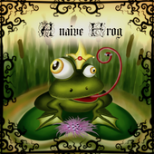 A naive Frog: match 3 icon