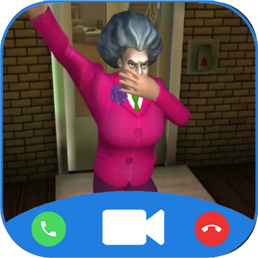 Teacher Horrible Video Call - Chat Prank icon
