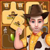 Cowboy Hide and Seek : Brain Training Puzzle Game icon