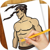 Learn to Draw Ninja Heroes Shadow Fight icon