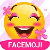 Girl Emoji Keyboard-Facemoji