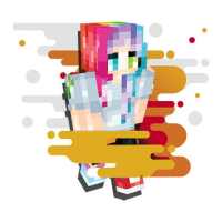 Rainbow Skin For Minecraft