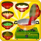 Kook spelletjes groente salade