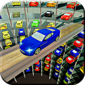 Multi Level Underground Car Parking Mania 2018 icon