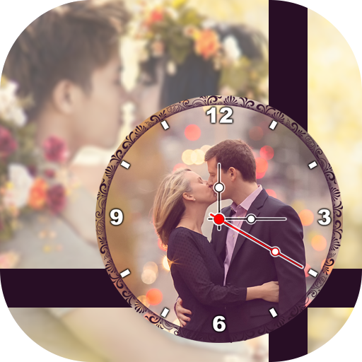 Kiss Clock Live Wallpaper - Clock Live Wallpaper icon