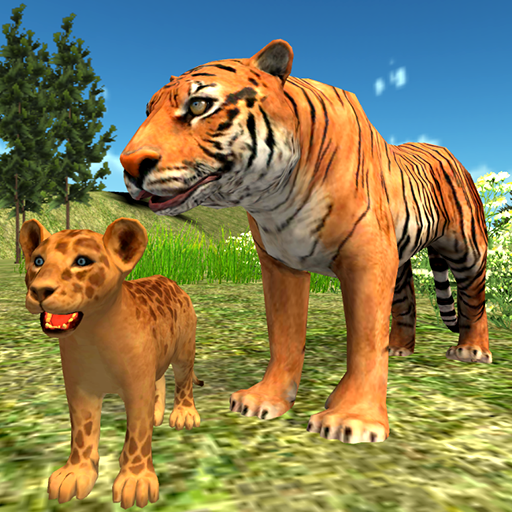 Wild Tiger Family Simulator - Tiger Games иконка